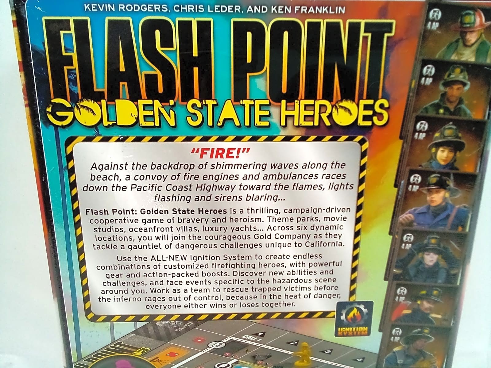 Flash Point: Golden State Heroes Kickstarter Edition Board Game
