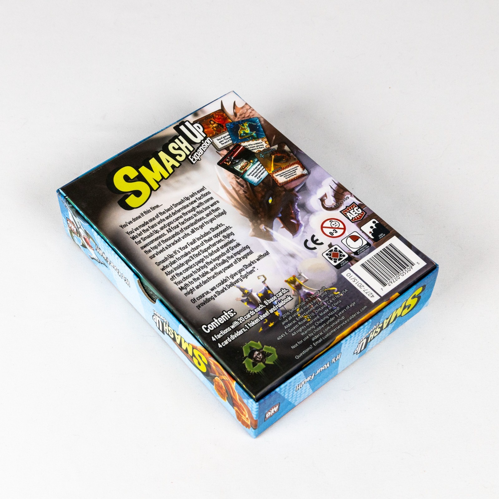 Smash Up Card Game and 7 Expansions