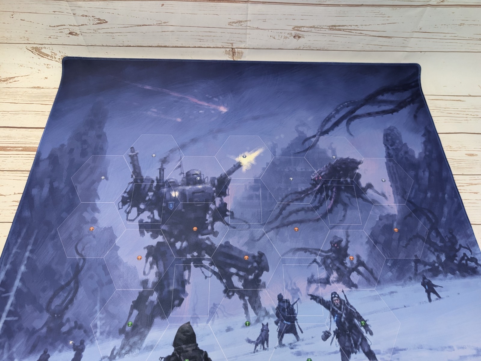 Expeditions Board Game Natural Rubber Playmat Stonemaier Games New Stitched