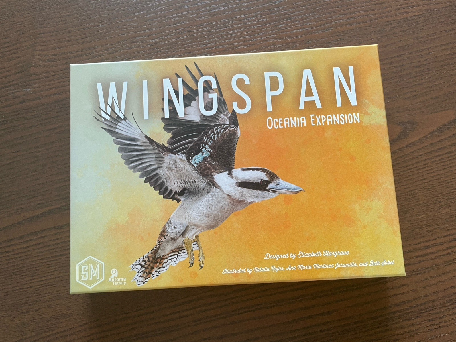 Wingspan Board Game with Oceania Europe Expansions