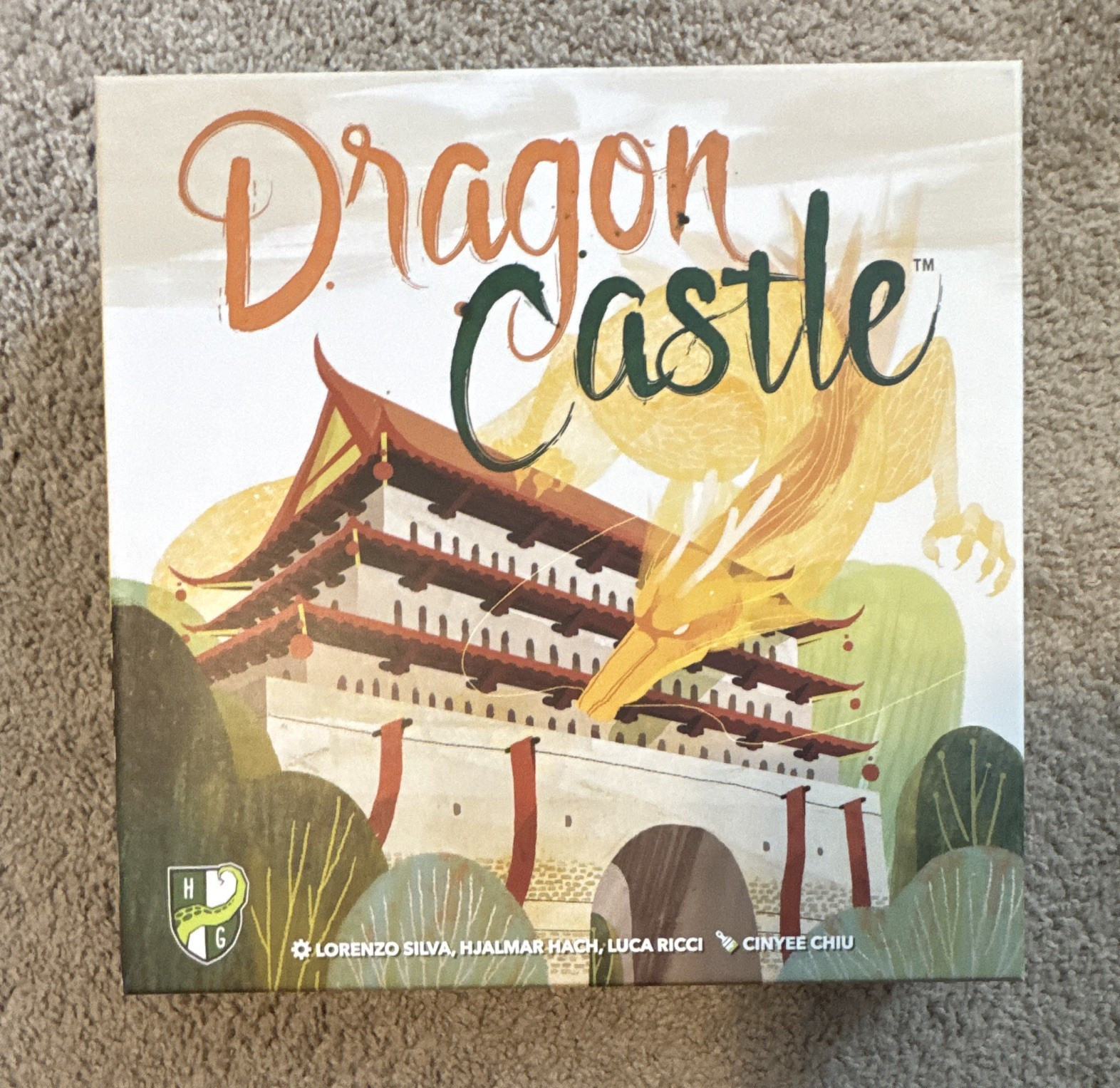 Horrible Guild Dragon Castle Fantasy Board Game & Bonsai board game