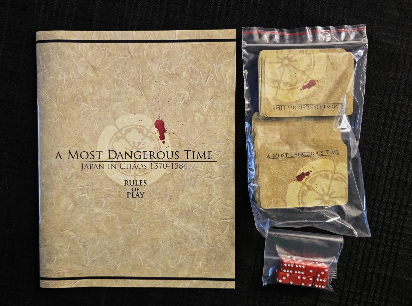 “A MOST DANGEROUS TIME: JAPAN IN CHAOS” WAR GAME – MMP – UNPUNCHED, COMPLETE