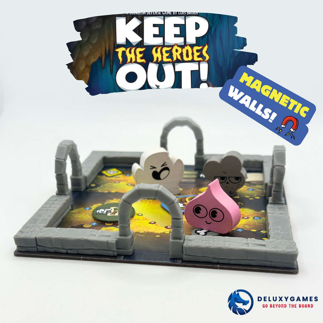 Keep The Heroes Out! – 45 Magnetic Walls