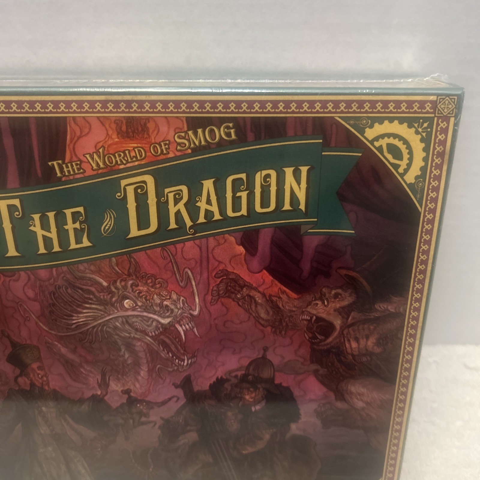 CMON World of Smog Rise of Moloch The Dragon Board Game Expansion SMG002 Sealed