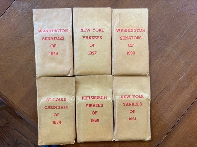 Vintage APBA Baseball complete game set & cards 1977 Season 26 Teams & EXTRAS
