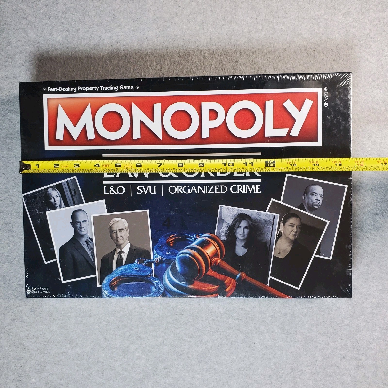 Monopoly Law and Order SVU Organized Crime Board Game SEALED Hasbro USAopoly