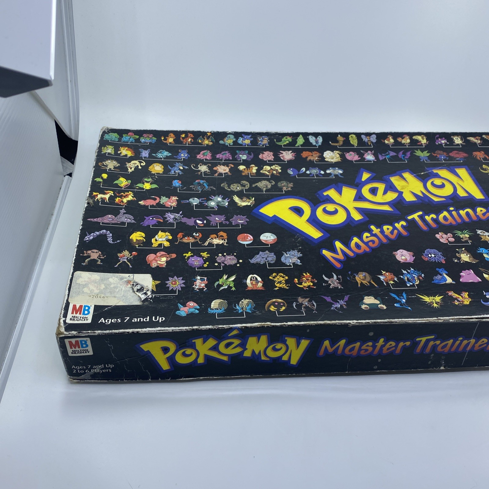 1999 Pokémon Master Trainer Board Game Milton Bradley Incomplete See Description