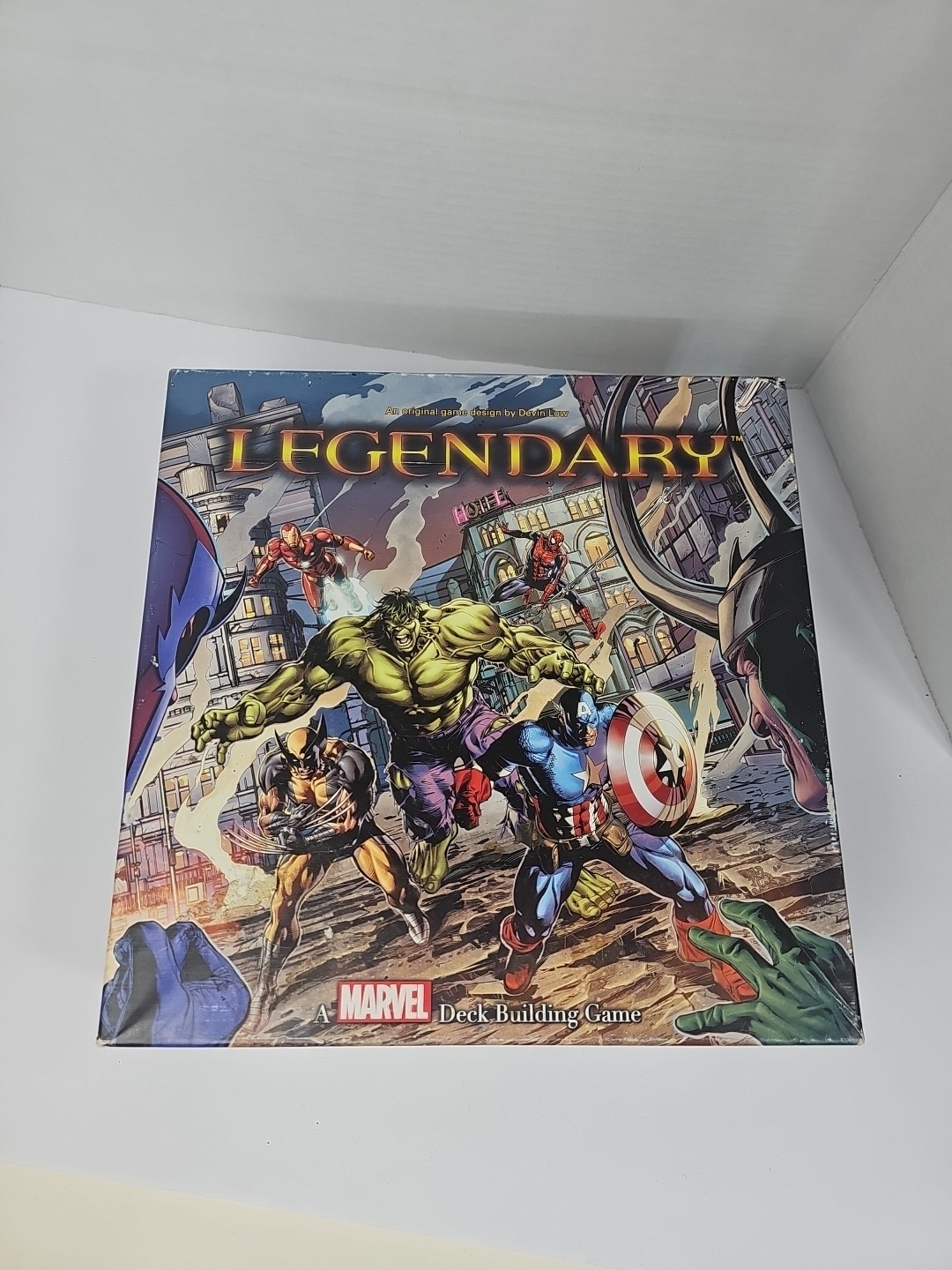 Upper Deck Legendary Marvel Deck Building Game Complete Pre-Owned