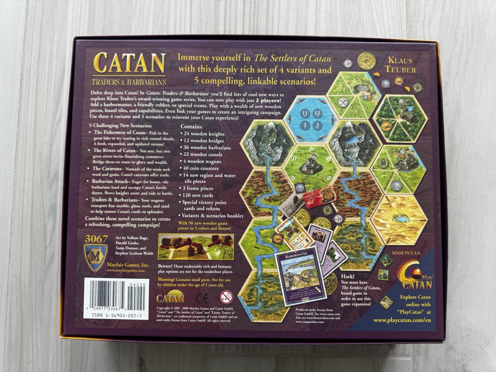Settlers of Catan: Traders & Barbarians Expansion – 4th Edition (2008) 3067