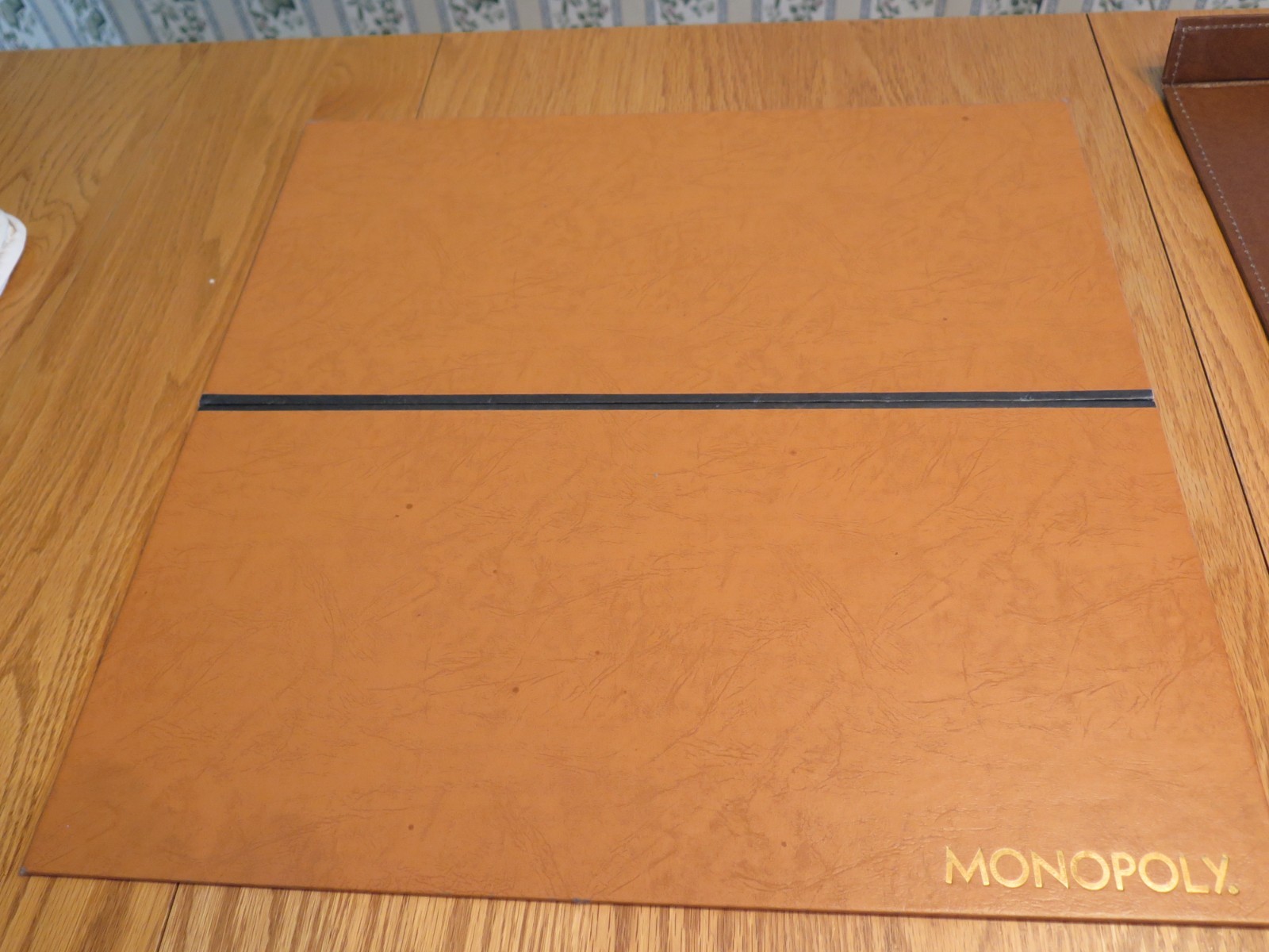 VINTAGE Monopoly Board Game 1974 Faux Leather Case Special Edition