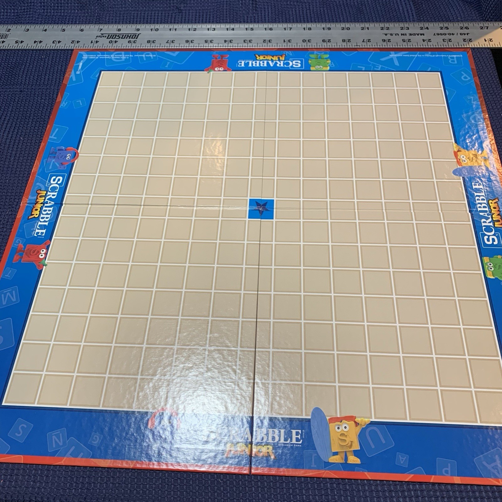 Hasbro Scrabble Junior Crossword Game Complete Free Shipping