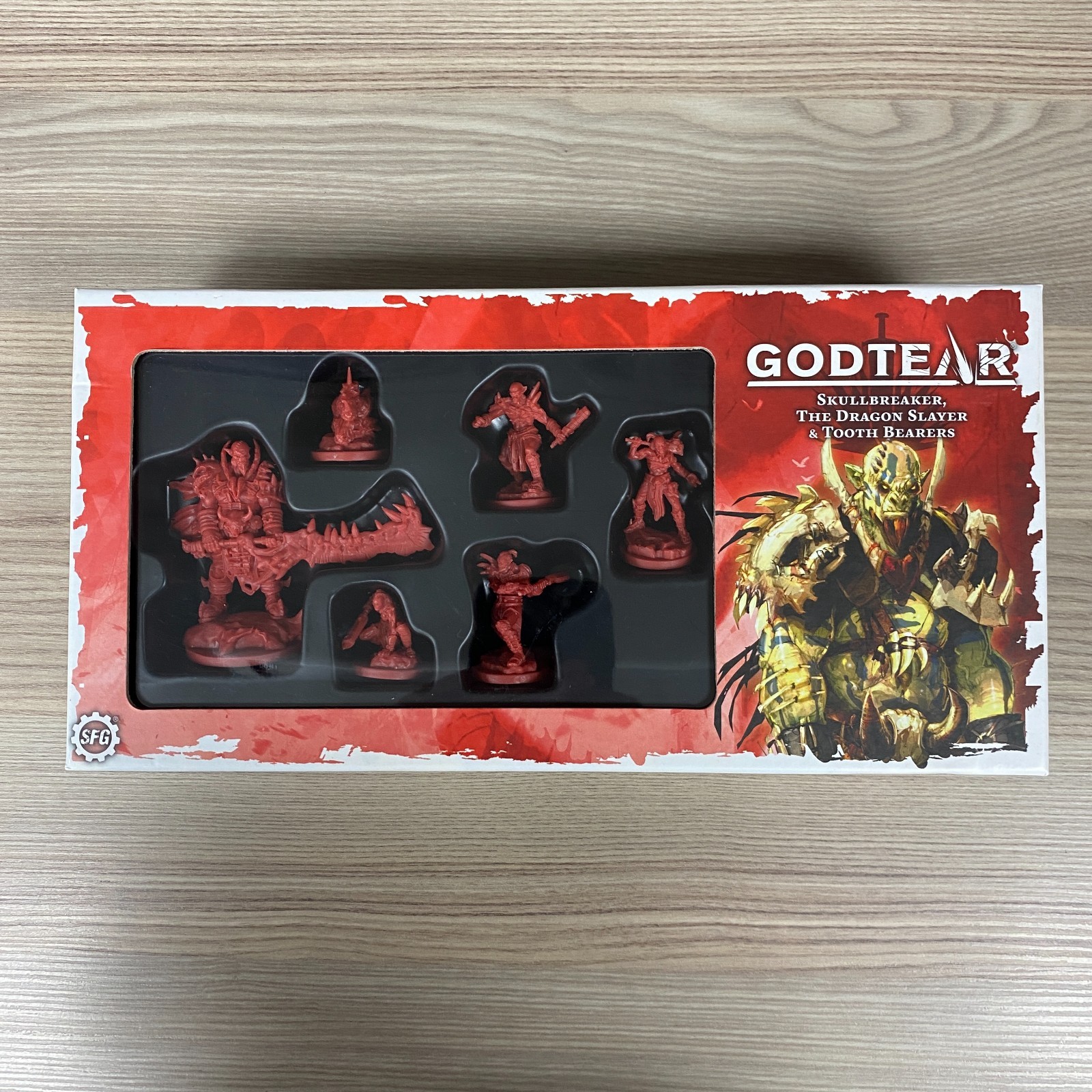SKULLBREAKER THE DRAGON SLAYER & TOOTH BEARERS GODTEAR EXPANSION SFG MINIATURES