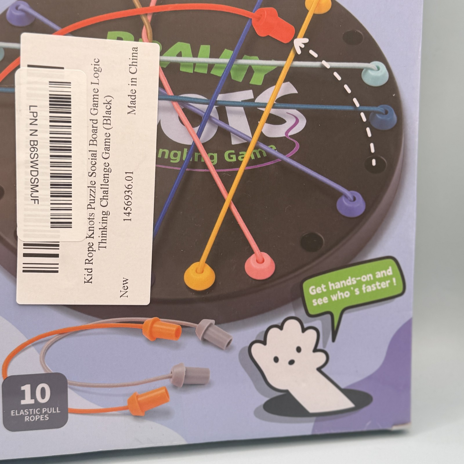 QML Rope Untangling Challenge Puzzle Board Game Logic Thinking Kids 3+ New