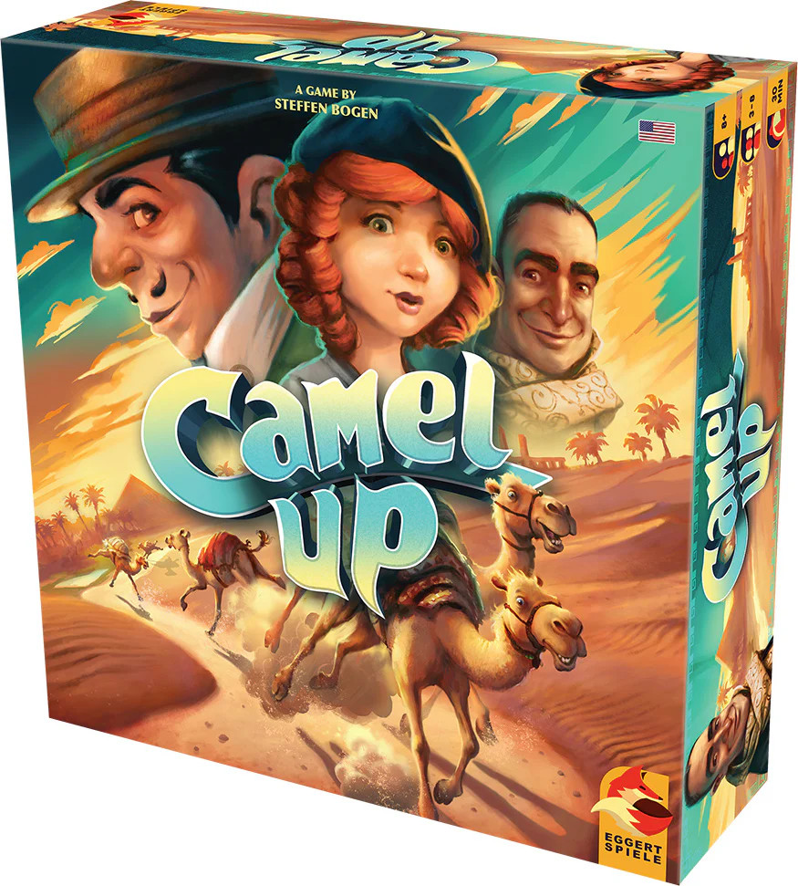 Camel Up Board Game – Made by Eggertspiele – Asmodee