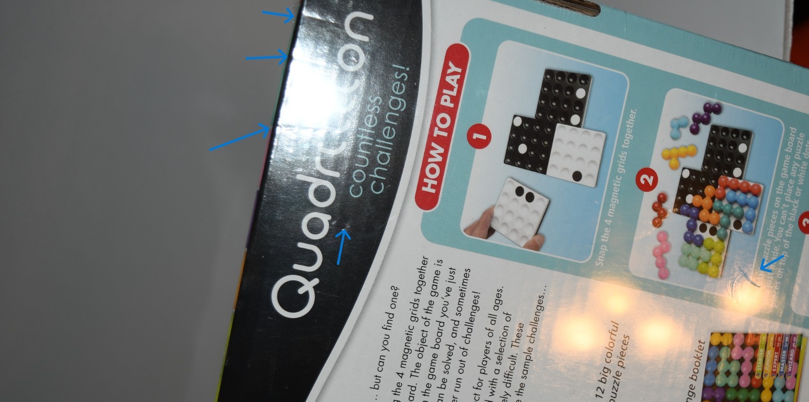 Smart Games Quadrillion Logic Solitaire Game ~ Read Desc ~ See Photos ~ New