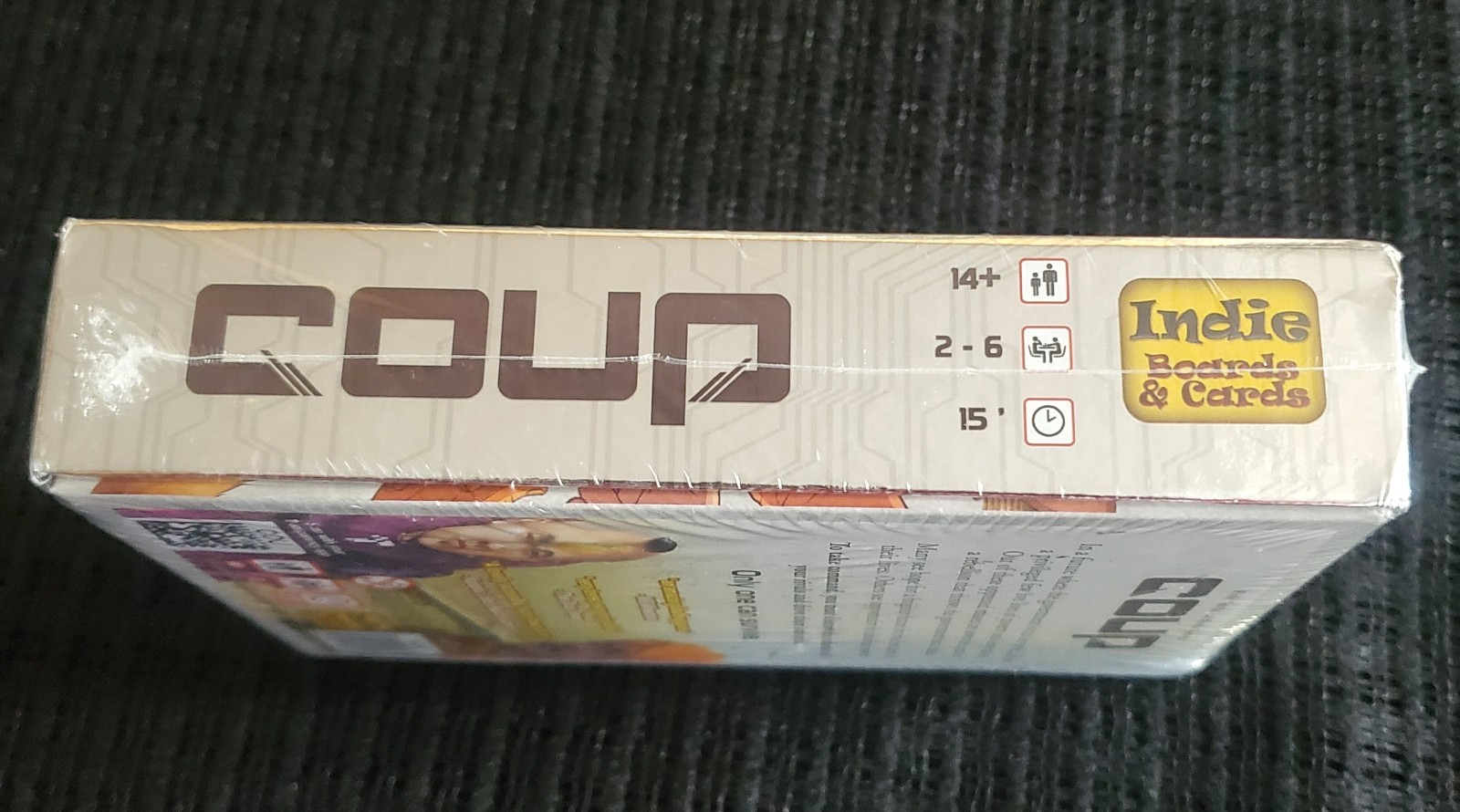 Coup: The Dystopian Universe Card Game Indie Boards and Cards by La Mame Games.
