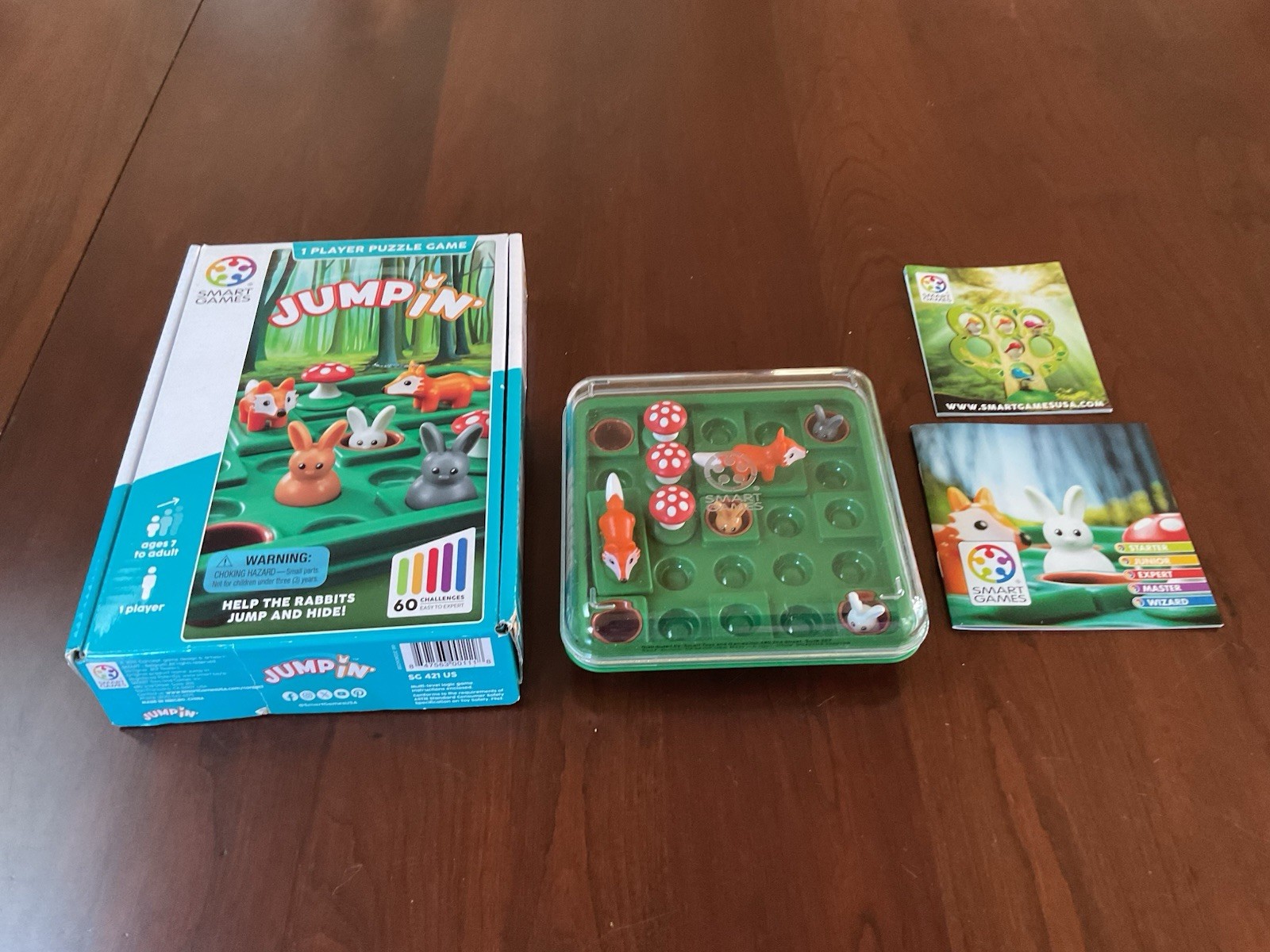 JUMP IN GAME Smart Games, 1 Player, Multiple Challenges, NEW! (see Notes)