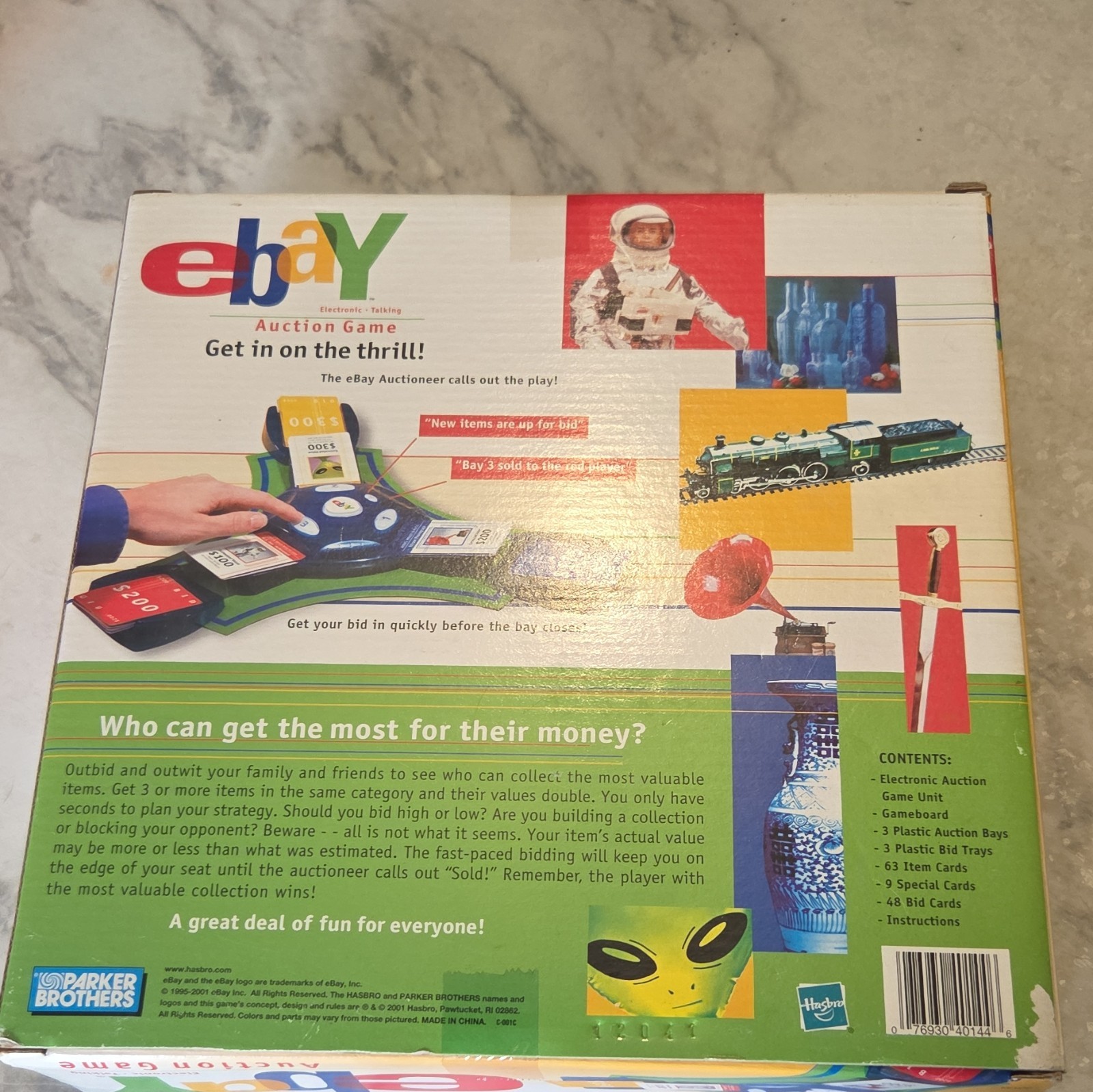 Hasbro Electronic Talking eBay Auction Game, 3-6 Players, Ages 10 to Adult