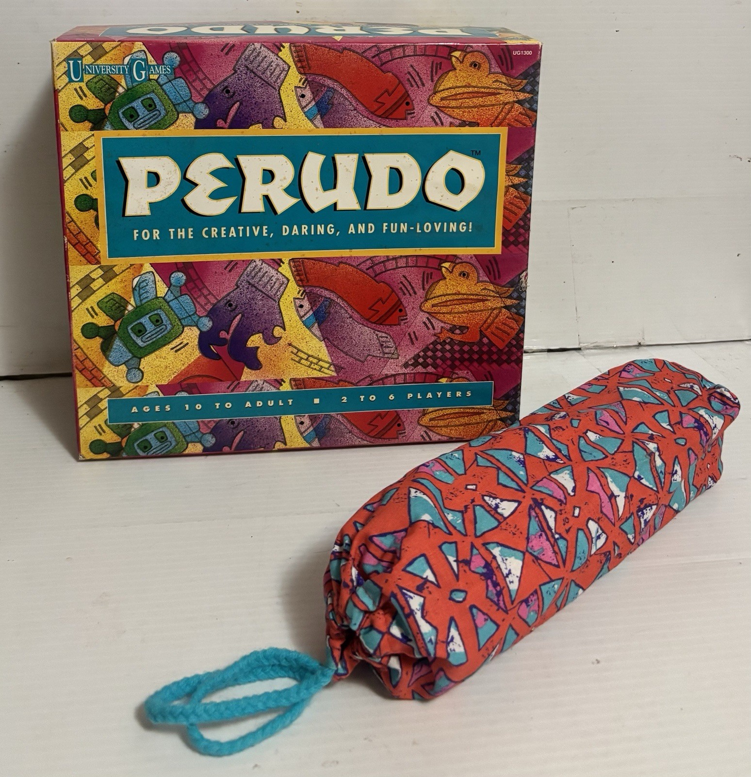 Vintage 1994 PERUDO Liar’s Dice Game By University Games VGC HTF Fast Shipping