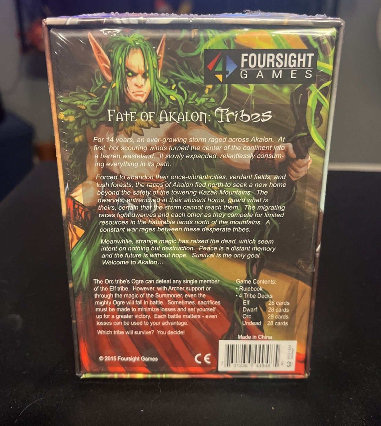 Foursight Games Board Game Fate of Akalon – Tribes Box New sealed!!