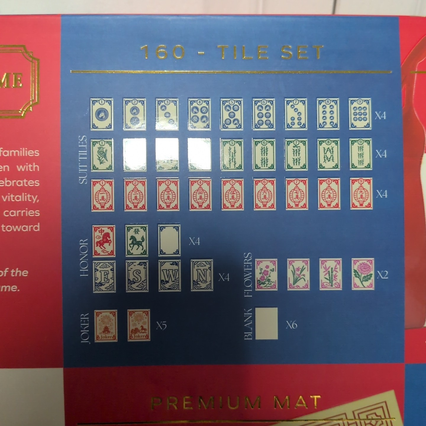 Deluxe Maison Lude Mahjong Horse Lunar Year Edition Starter Kit New