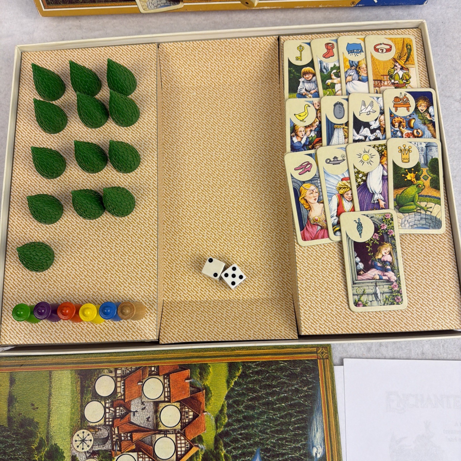 Vintage Enchanted Forest Board Game Ravensburger 1982 First Edition Complete