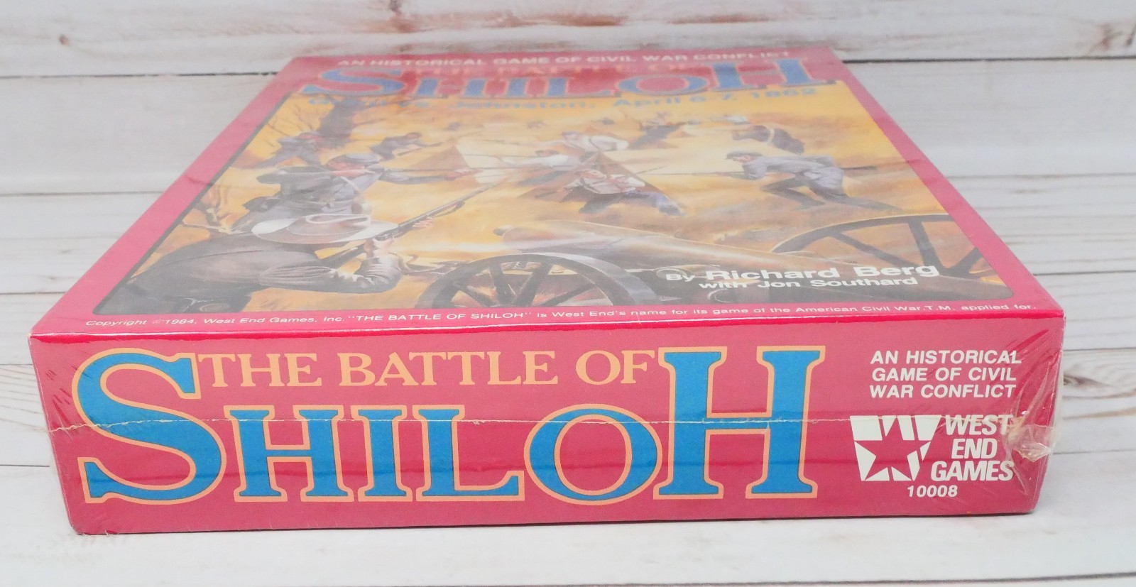 West End Games, The Battle of Shiloh Grant vs Johnston April 6-7 1862, Sealed