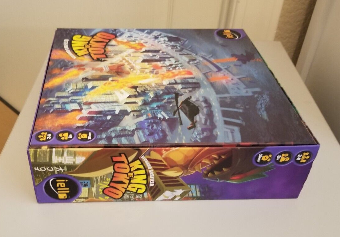 King of Tokyo Richard Garfield Board Game 2014 Iello Whatz Games EUC