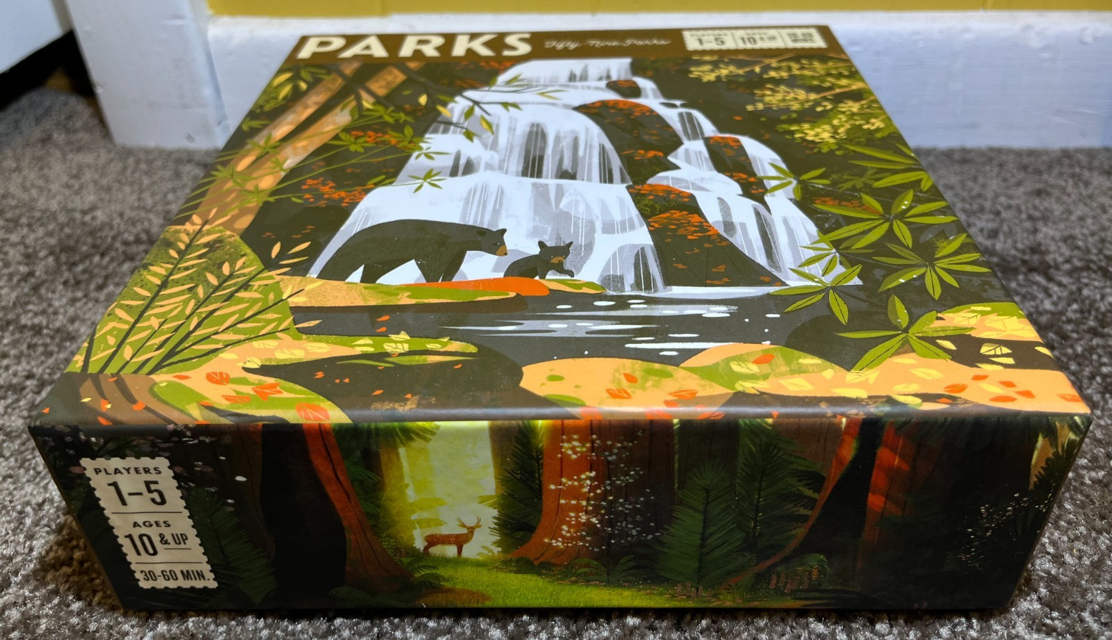 Keymaster Games: PARKS Board Game 1st Ed + Nightfall & Wildlife Expansions (NIS)