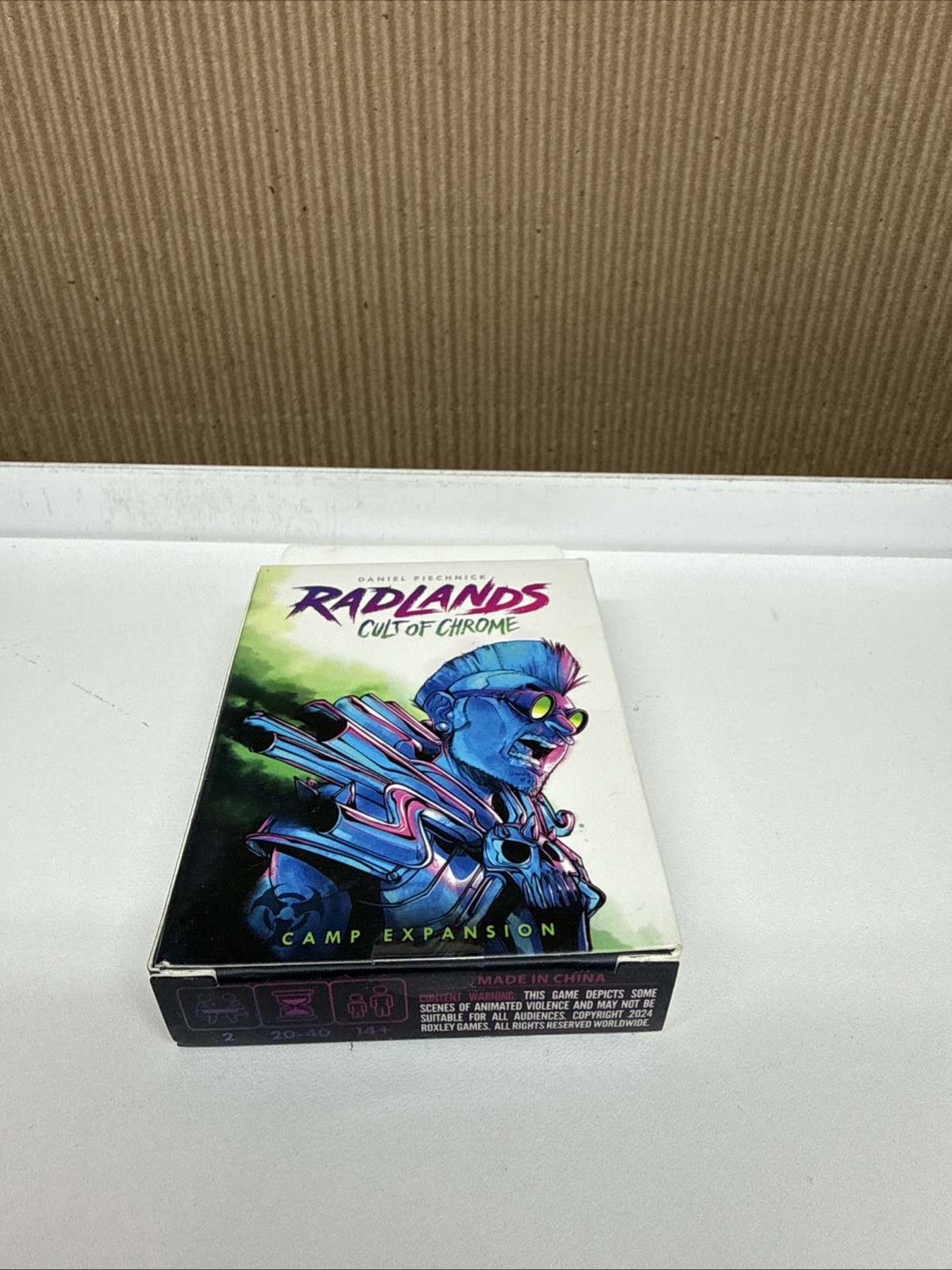 Cult Of Chrome Radlands Expansion (Retail Edition) Card Game 2 Players Roxley