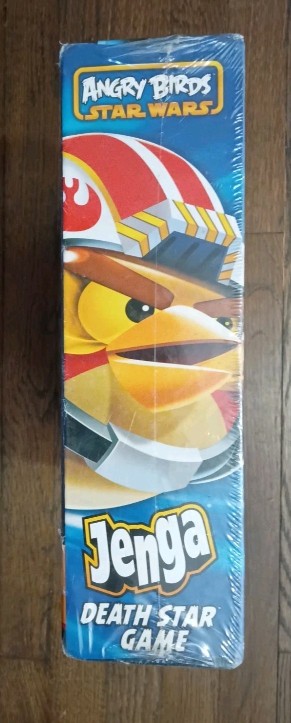 Angry Birds Star Wars Jenga Death Star Game NEW/Sealed **See Pics Of Packaging*