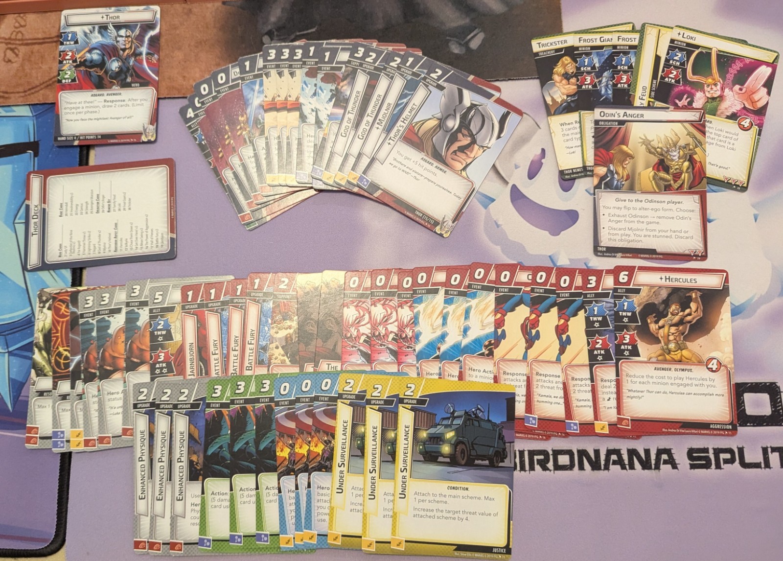 Marvel Champions Thor Hero Pack Expansion OUT OF PRINT, Read Description