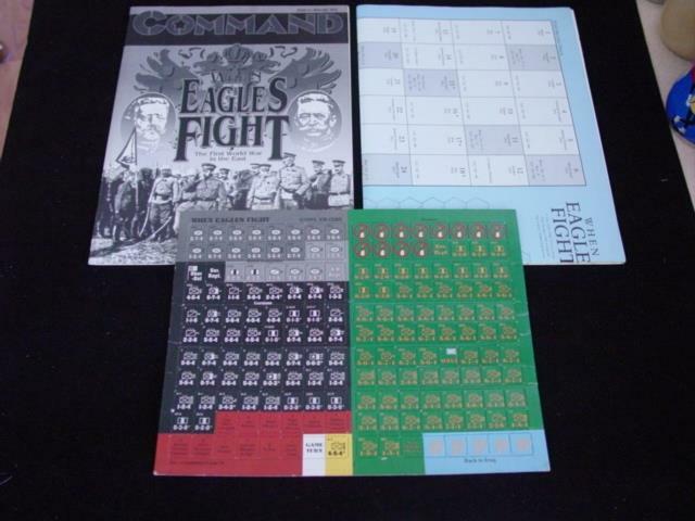 Command Magazine #25 : WHEN EAGLES FIGHT : WW1 in the East wargame (UNPUNCHED 2