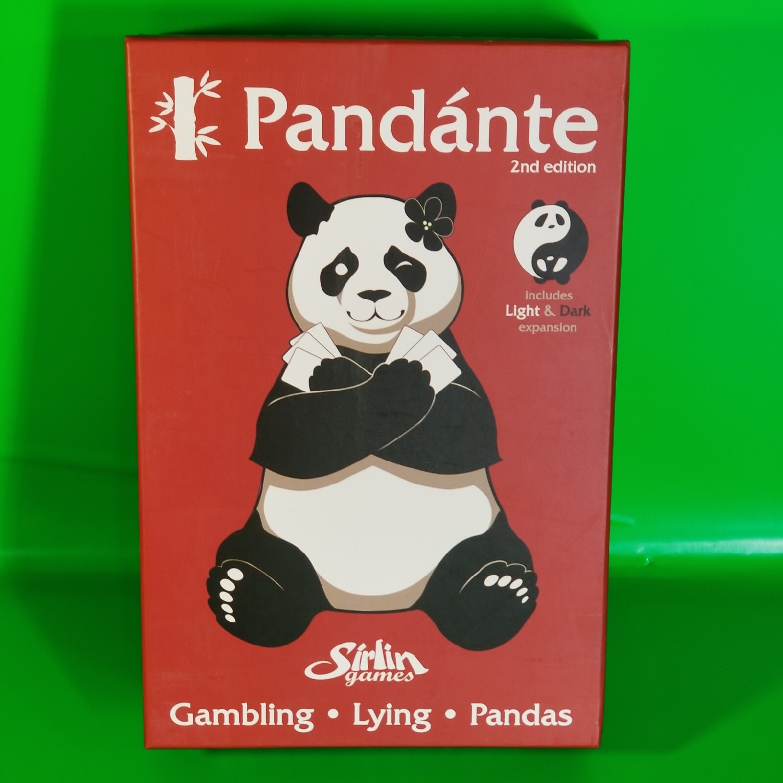 Pandánte 2nd Edition w/ Light & Dark Expansion New Open Box Sirlin Games (2015)