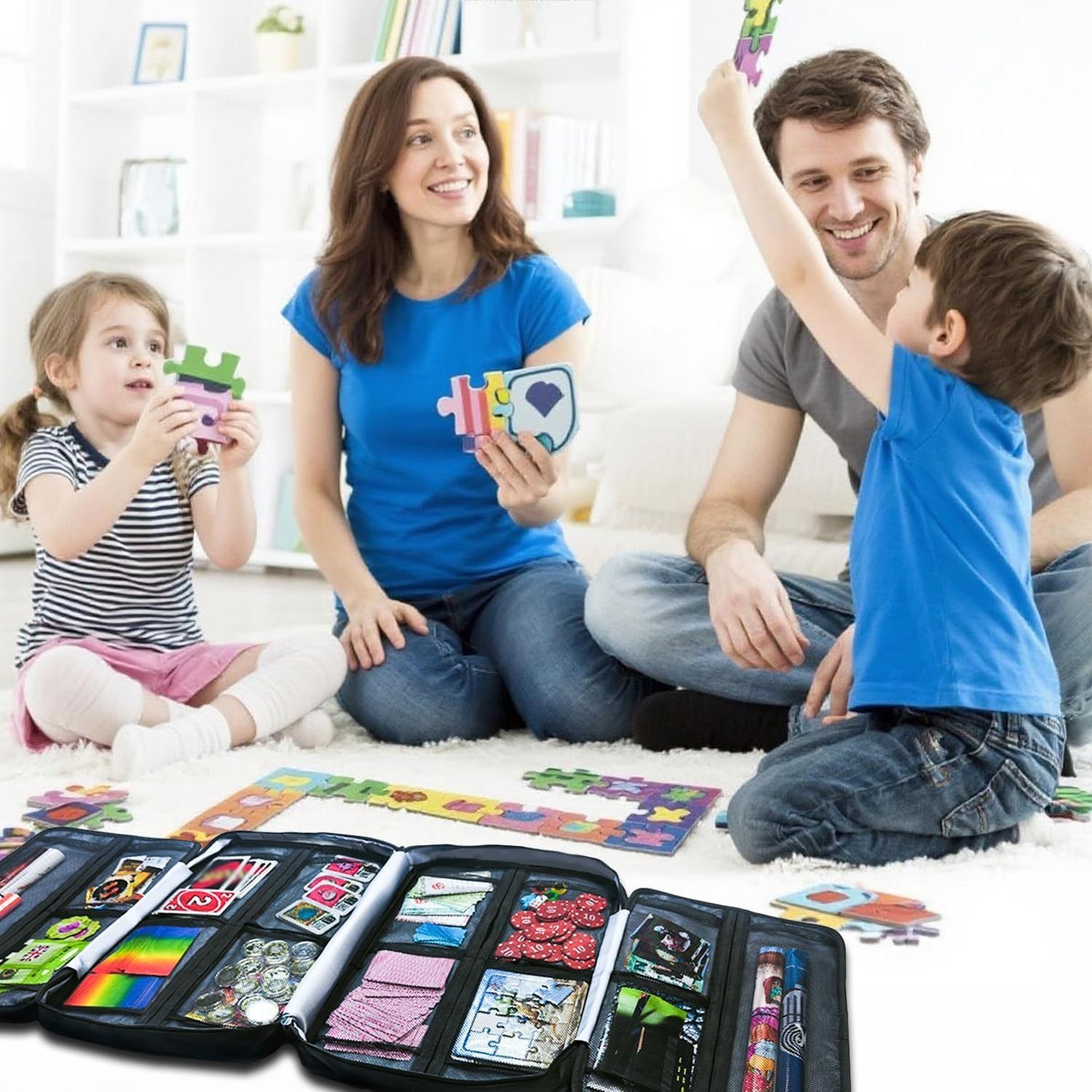 Board Game Storage Bag – Spacious & Secure Organizer//