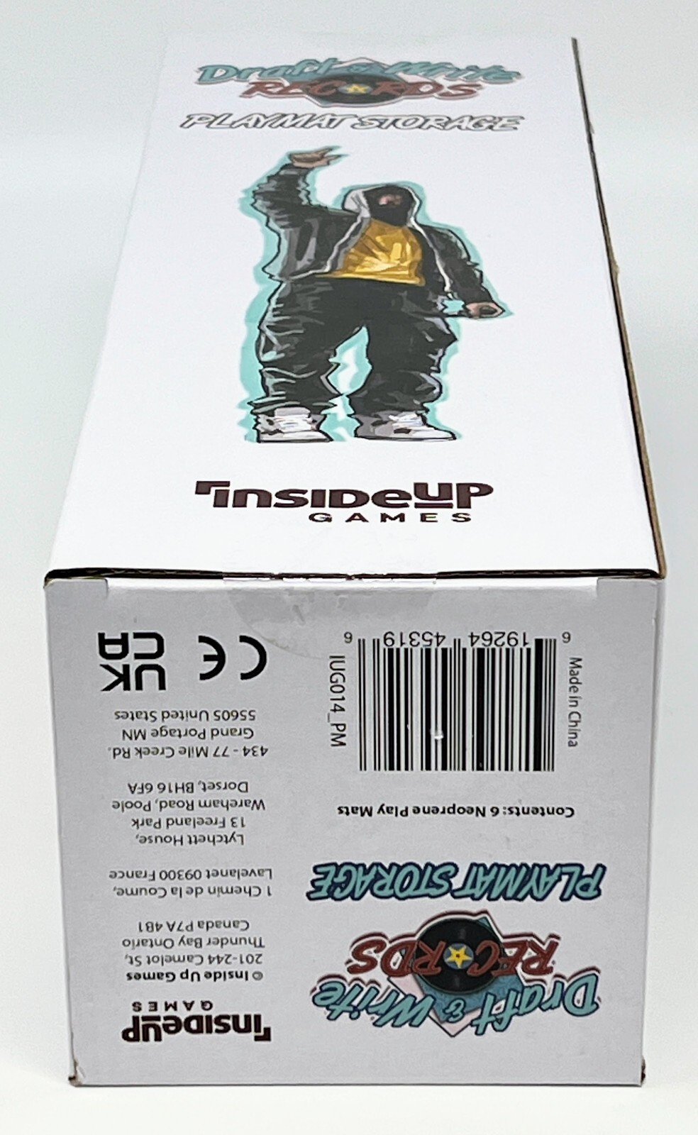Inside Up Games Draft & Write Records – Set of 6 Playmats w/ Bonus Tracks Packs