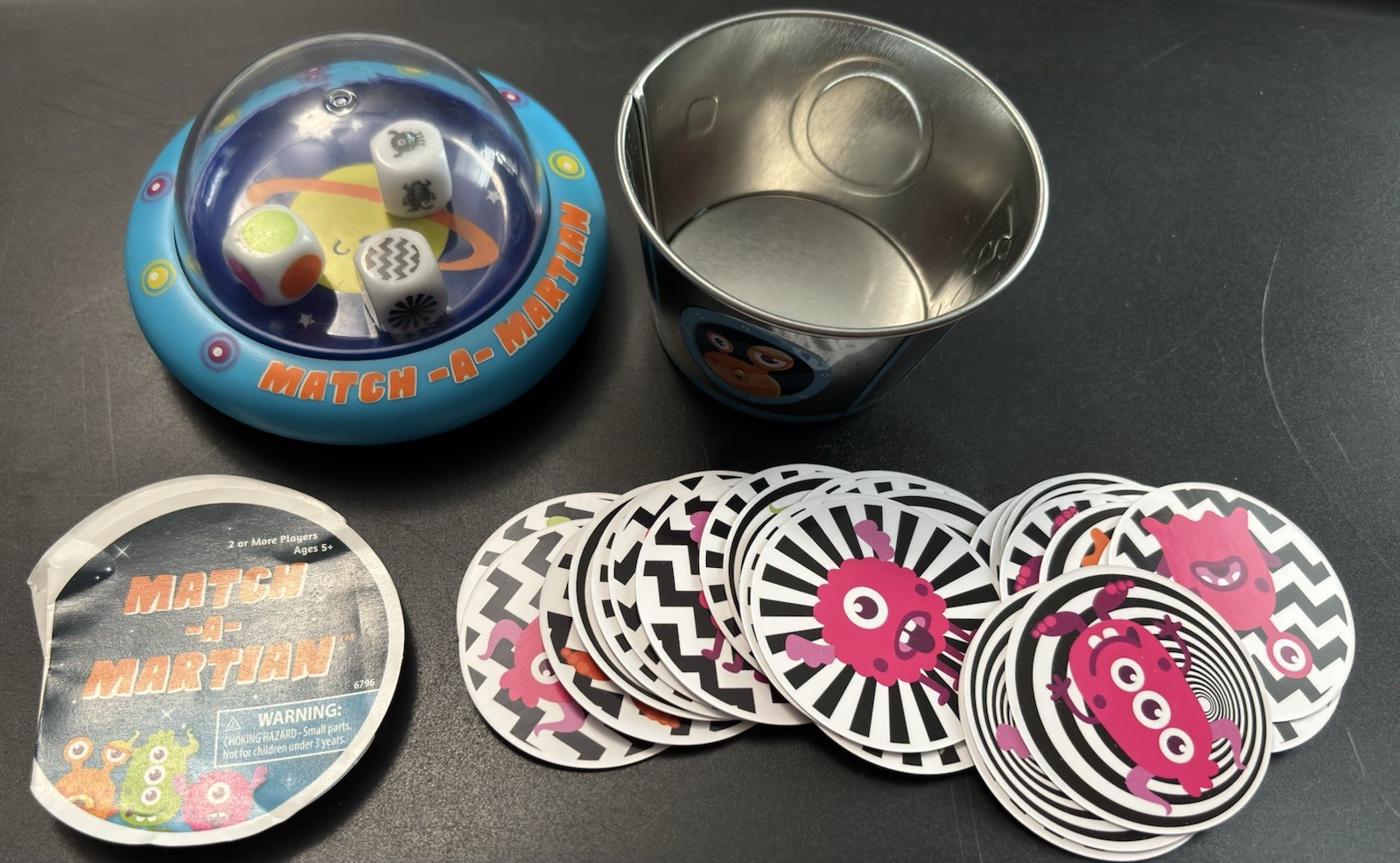 COMPLETE PlayMonster Match A Martian Game
