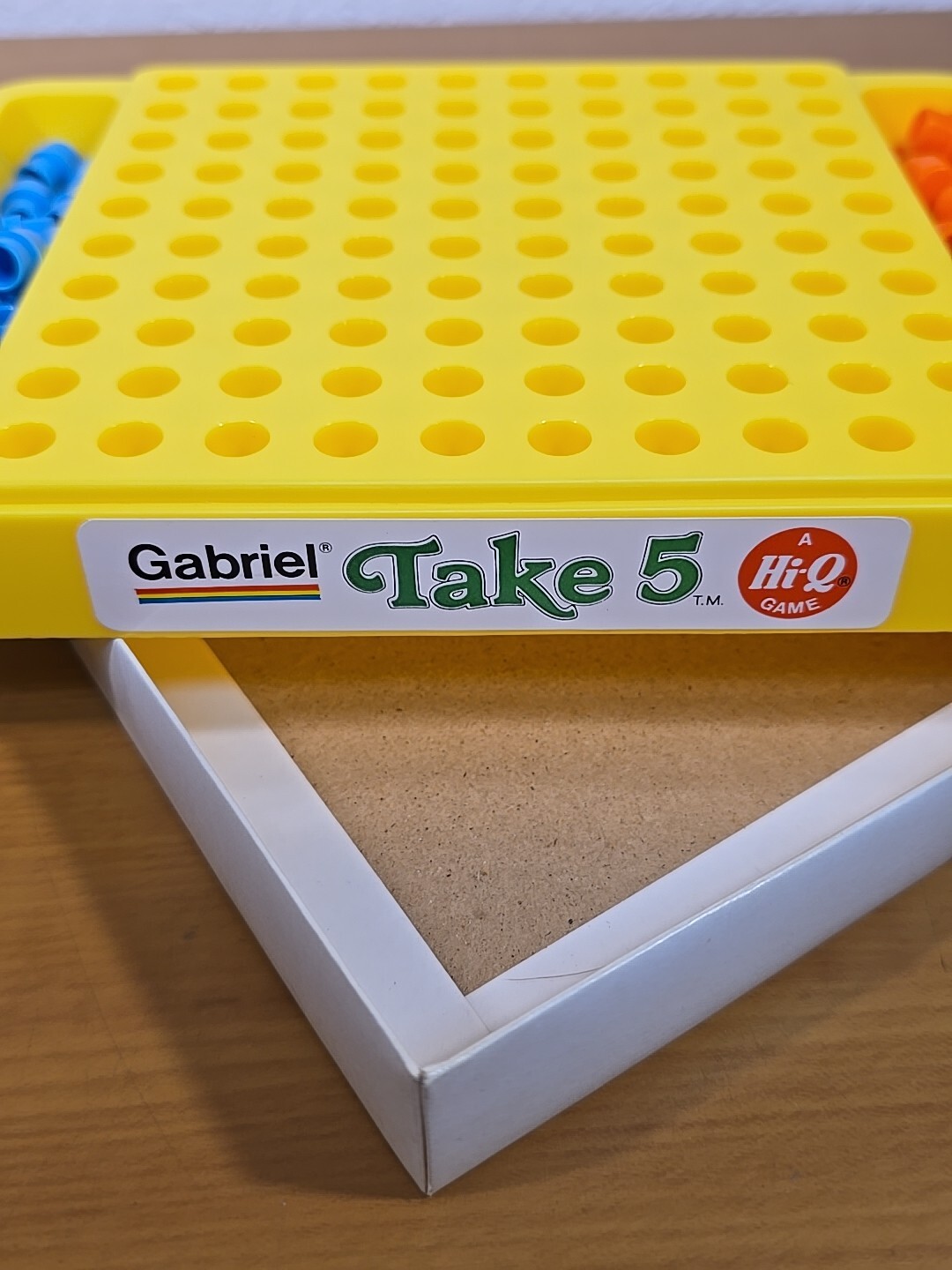TAKE 5 Board Game Vtg 1977 Gabriel Hi-Q Strategy 100% Complete Hong Kong