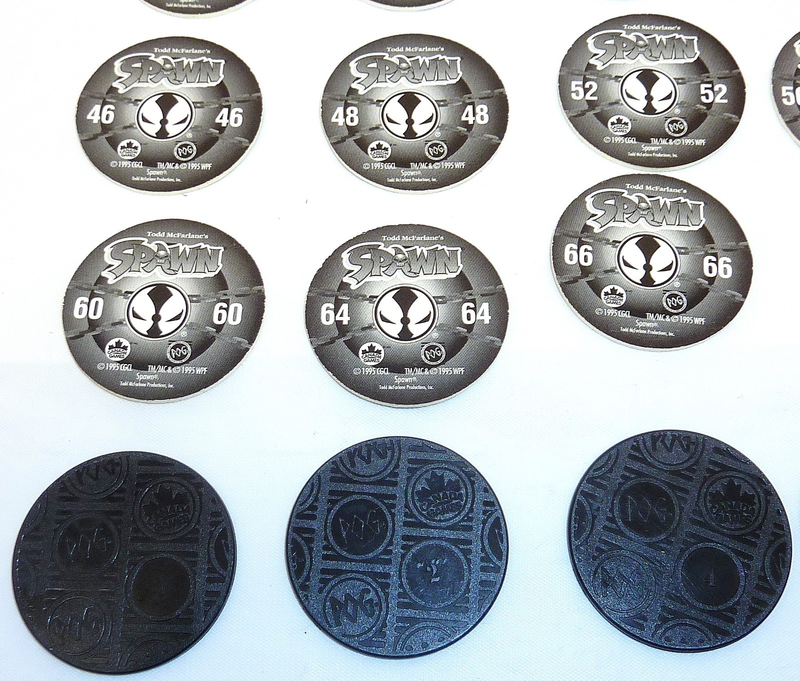 SPAWN Pogs Lot 23 Pogs + 5 Slammers Vintage Collectibles for Adults CANADA GAMES