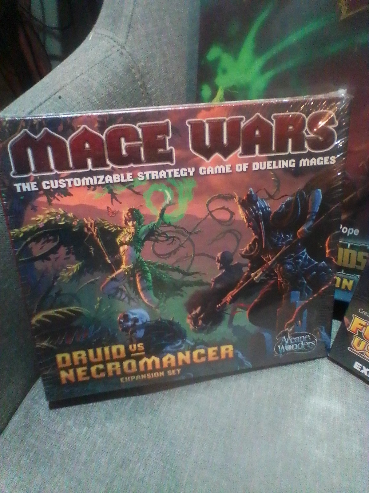 🔥 SET ForceMaster vs Warlord Mage Wars Arena & Two Expansion Sets 🔥