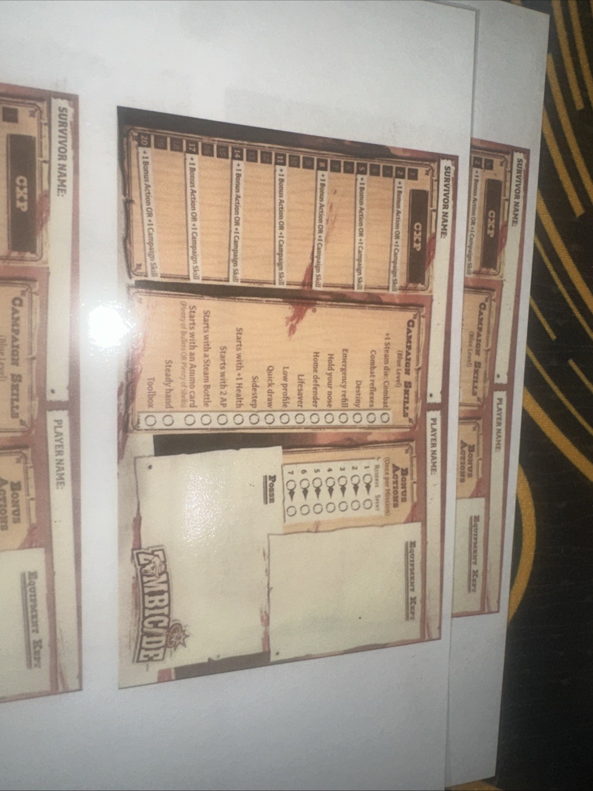 Zombicide Under Or Alive: Gears And Guns Expansion & Steampunk Extras – Painted
