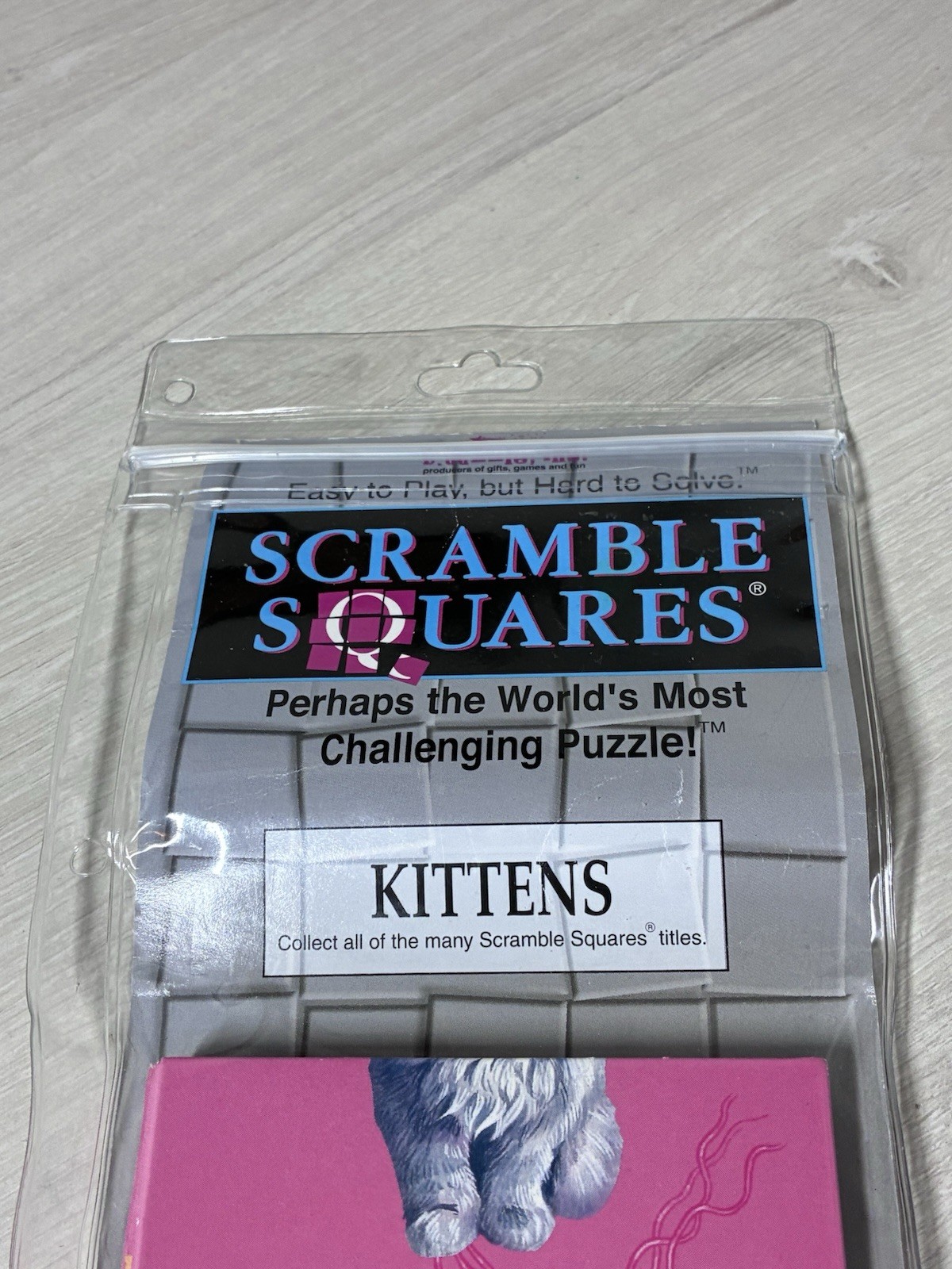 Scramble Squares Kittens Brain Teaser Puzzle Cats Made In USA Complete Ages 4+