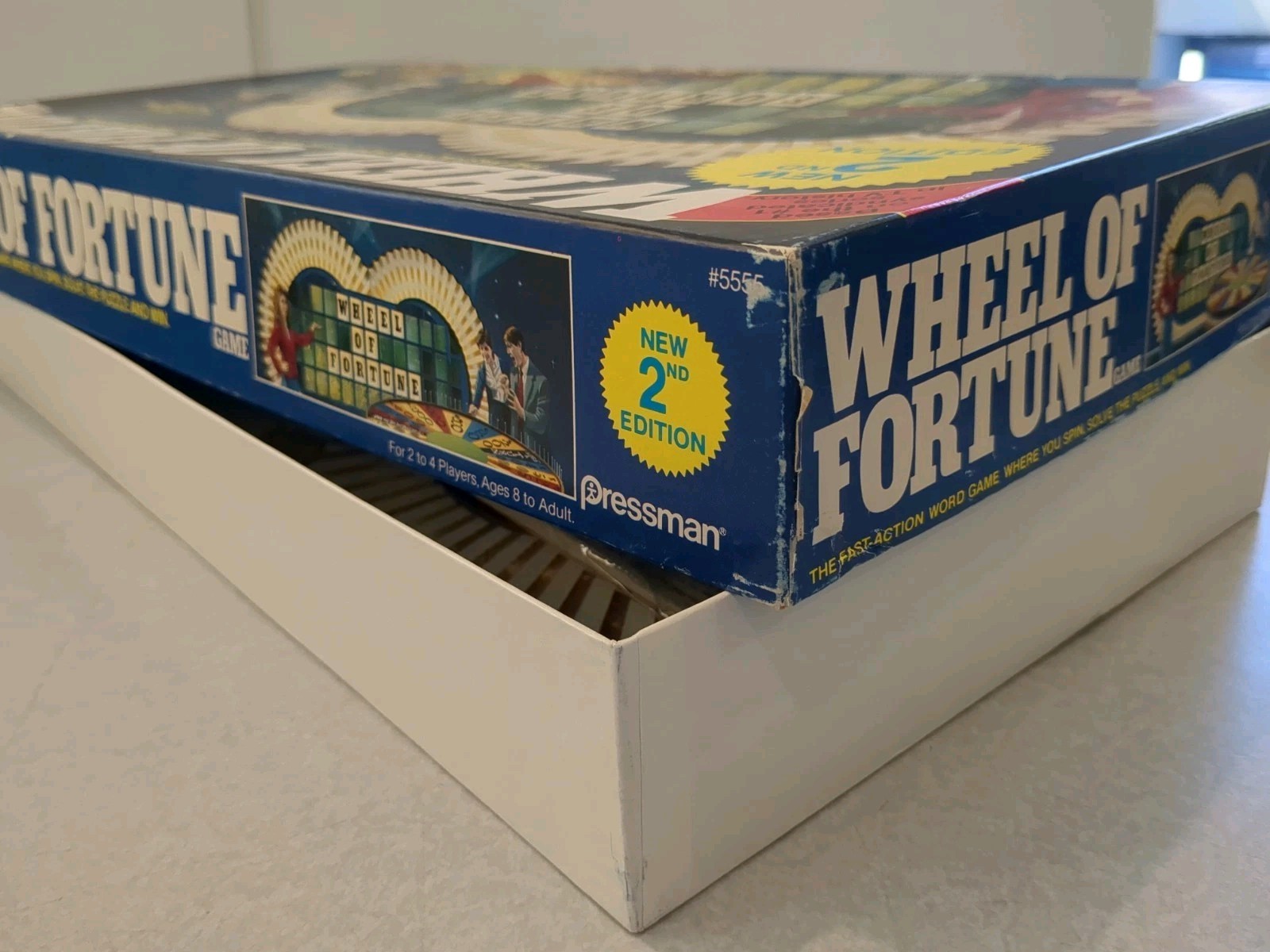 WHEEL OF FORTUNE 2nd Ed Complete Board Game 1985