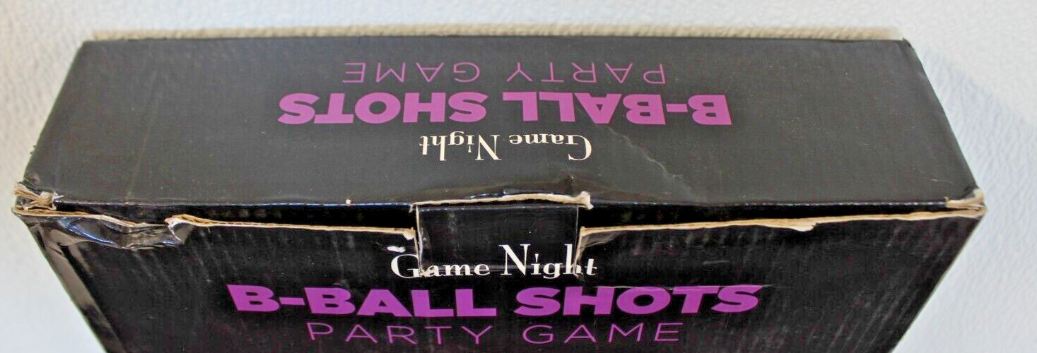 Game Night “B-Ball Shots” Party Game, Drinking Game OPEN BOX