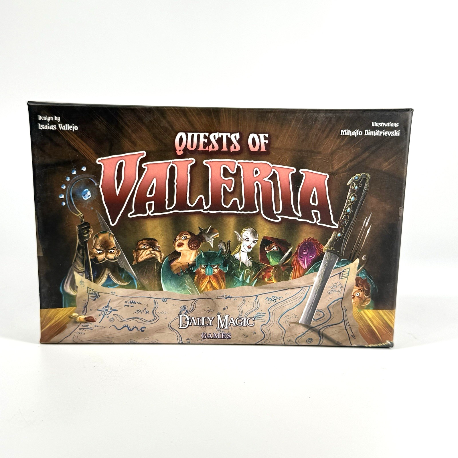 Quests of Valeria Board Game From Daily Magic