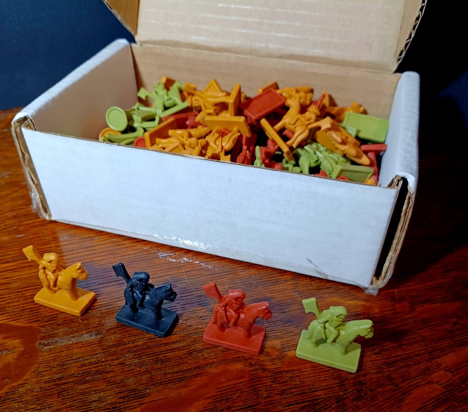 Battue Storm Of The Horse Lords Red Juggernaut Board Game Game Pieces Lot of 100