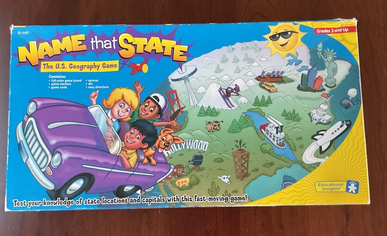Name That State COMPLETE Educational Insights 2000 Geography Homeschool Kids