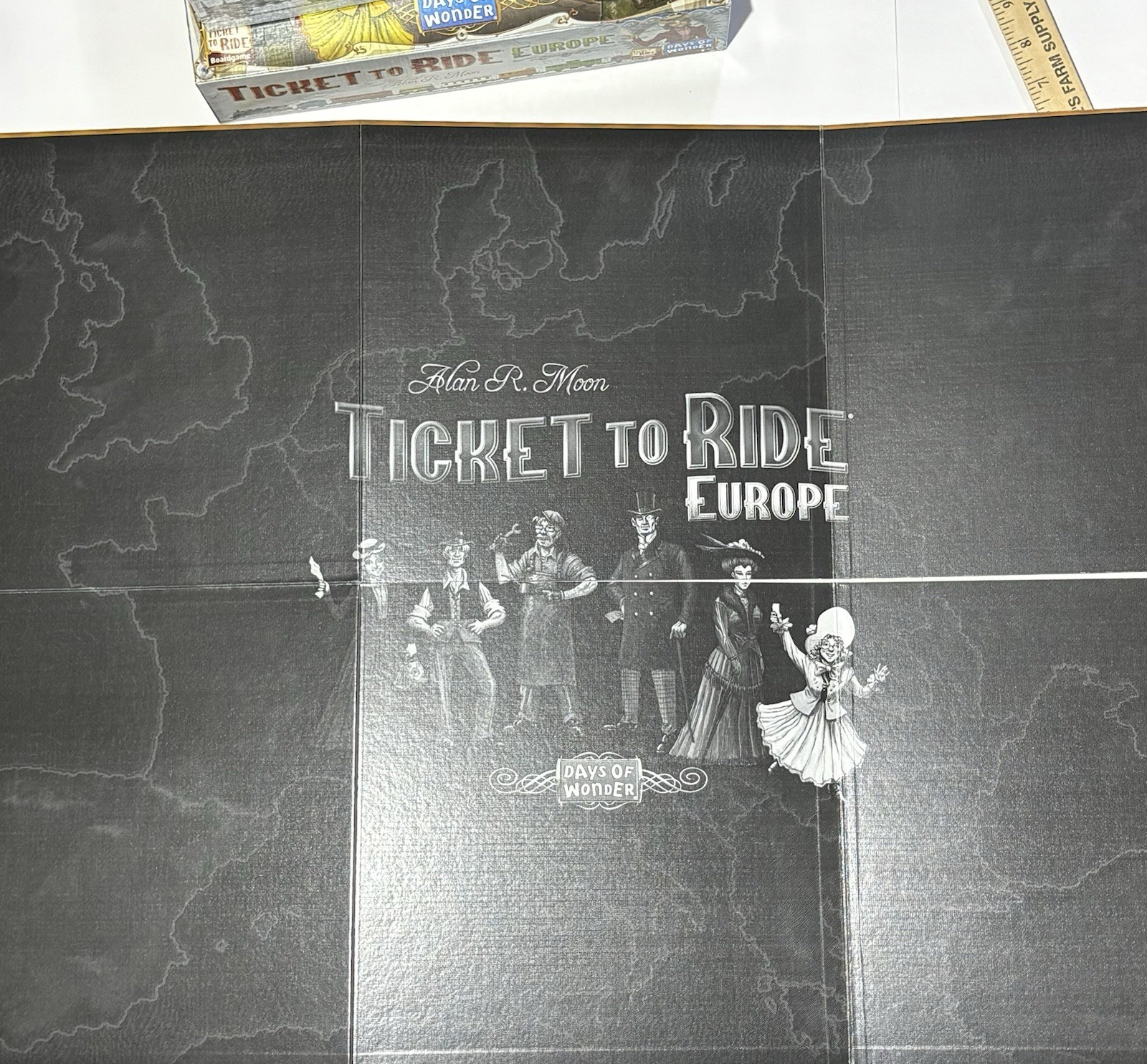 Ticket To Ride Europe Board Game EUC, Complete by Days Of Wonder