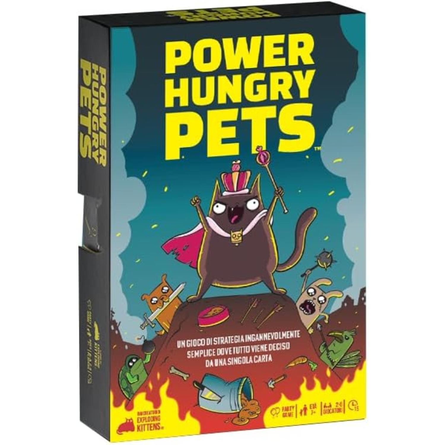 POWER HUNGRY PETS ASMODEE ITALY