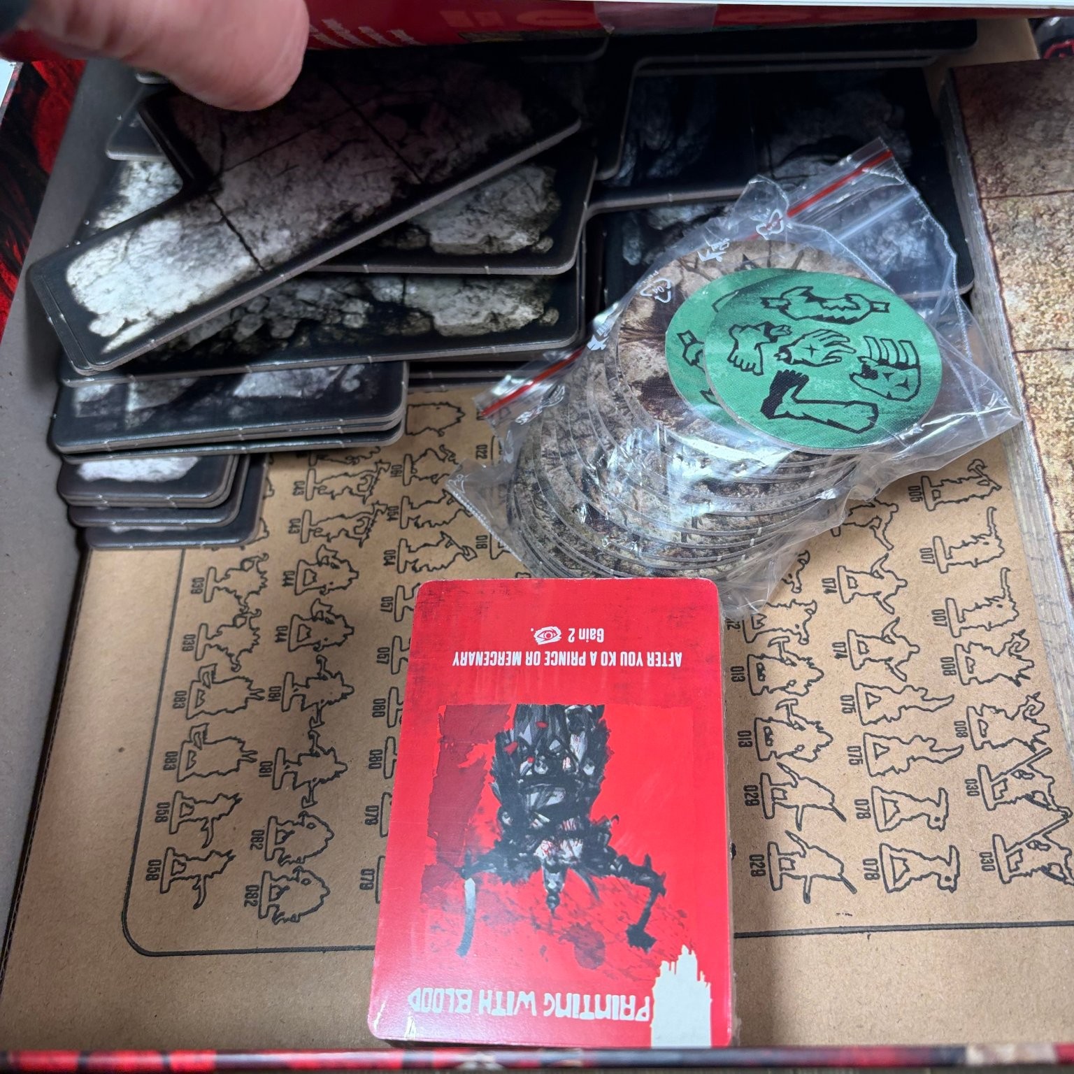 HATE Kickstarter Exclusive Board Game Tyrant Pledge Adrian Smith w/ 5 Expansions